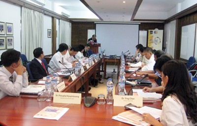 Đại biểu các nước Việt Nam, Trung Quốc, Thái Lan, Campuchia cùng các chuyên gia tư vấn cao cấp của ADB và đại diện của ngân hàng khu vực này đã tham dự hội thảo.